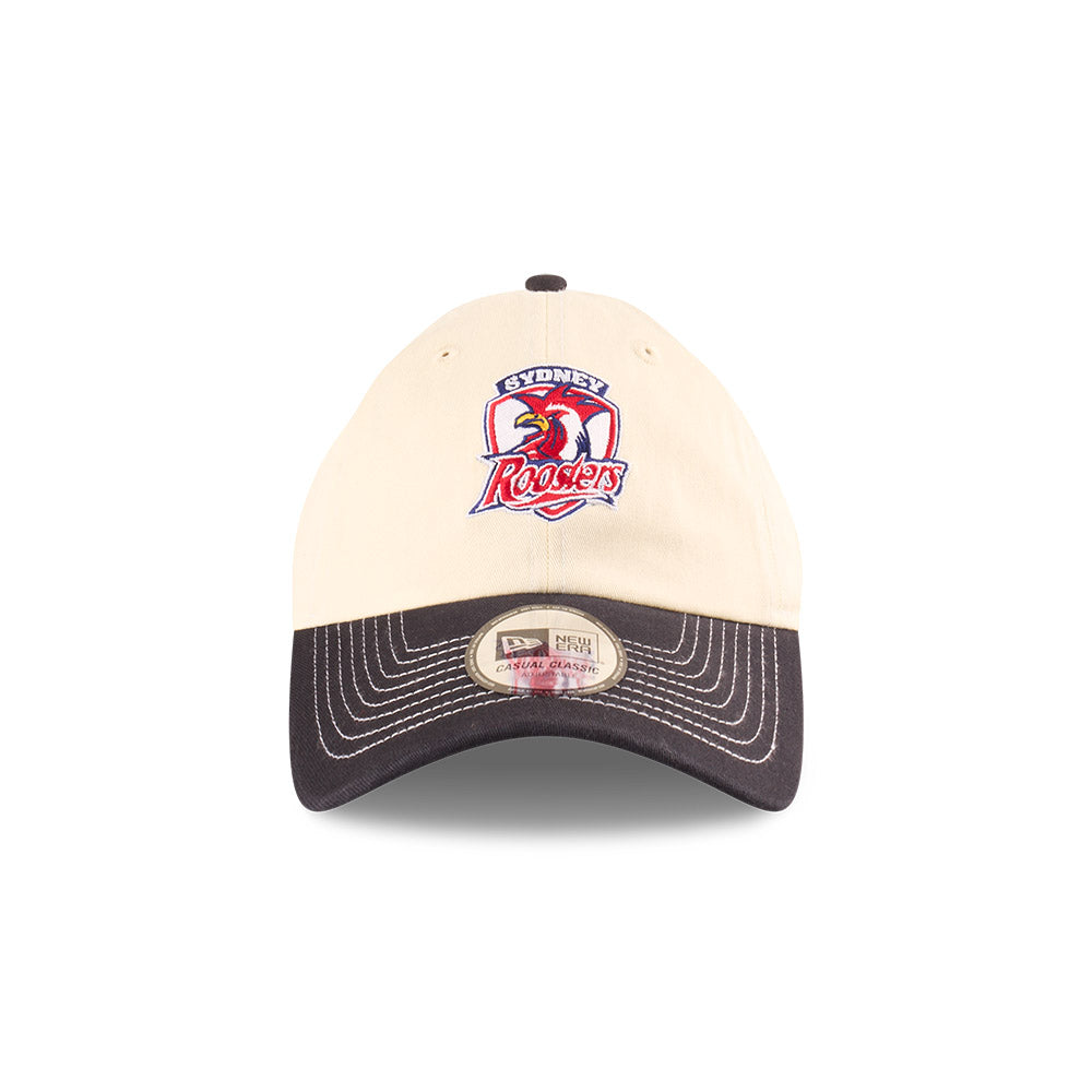 Sydney Roosters Hat - 2025 NRL 2Tone Chrome Contrast Casual Classic Strapback Cap - New Era